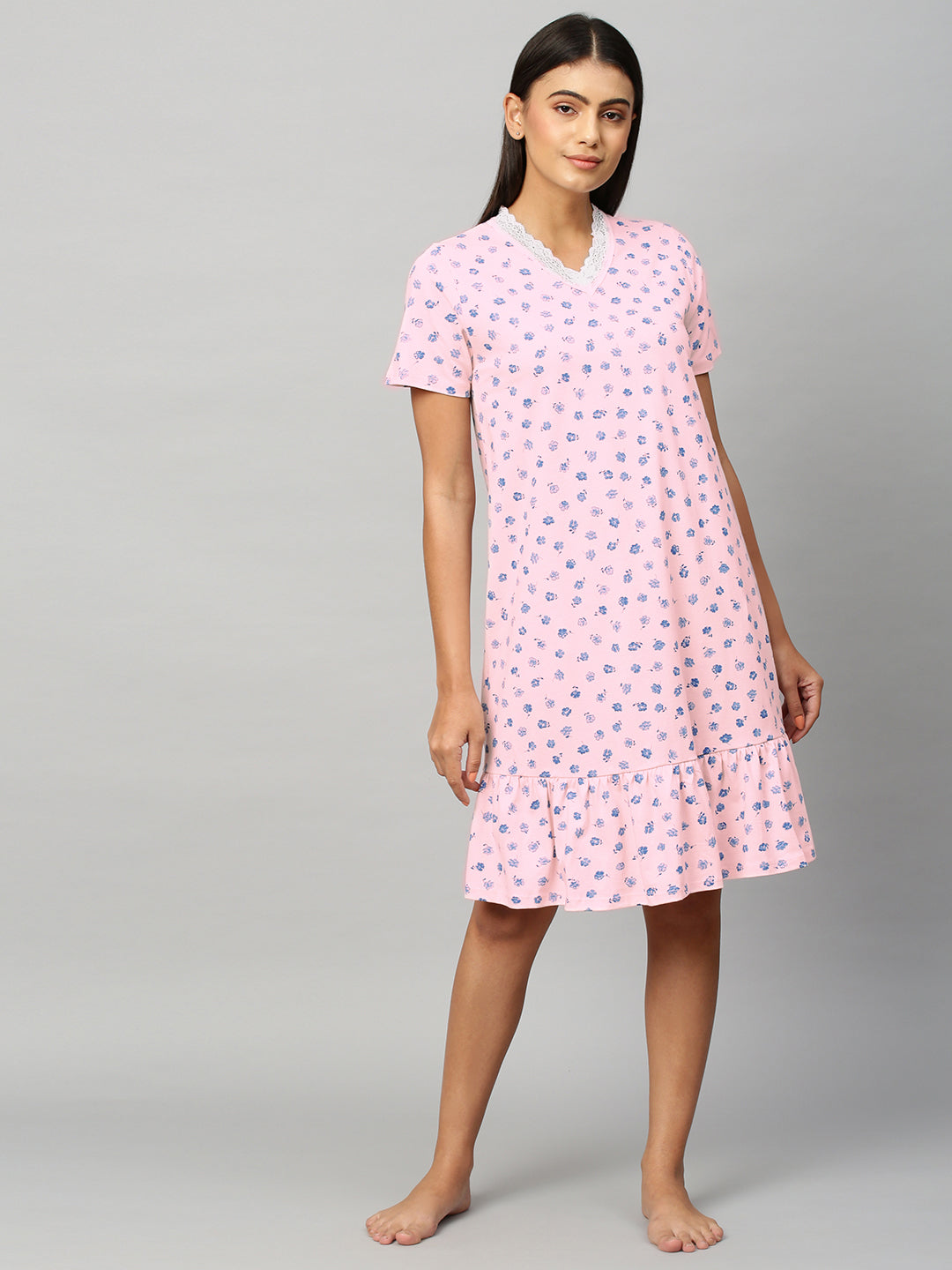 Printed Jersey Nightdress