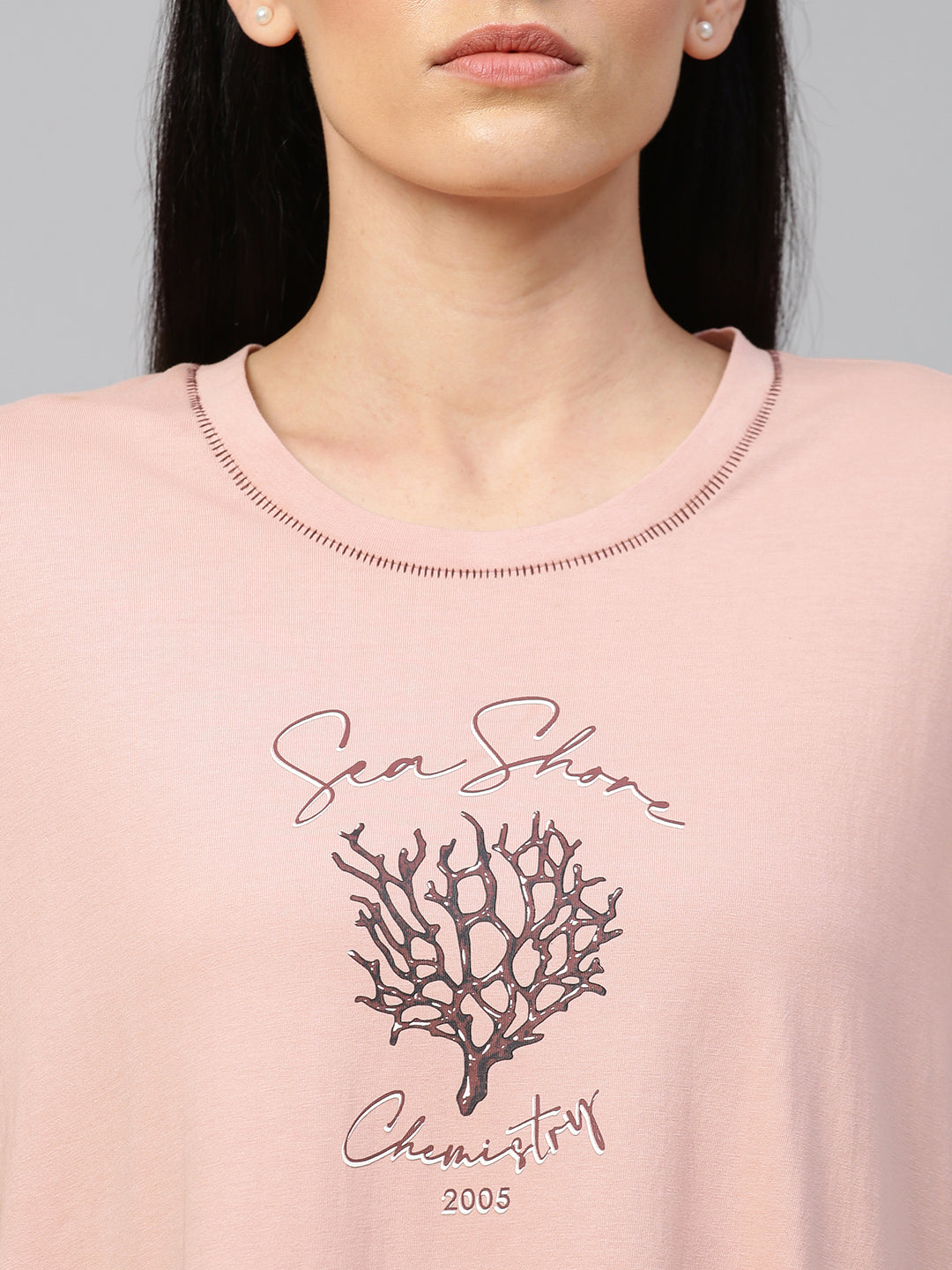KNIT SWING AWAY TEE DRESS